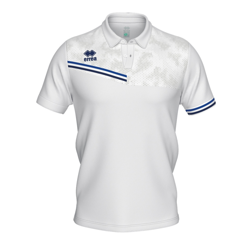 ERREA EMIR POLO WHITE BLUE NAVY