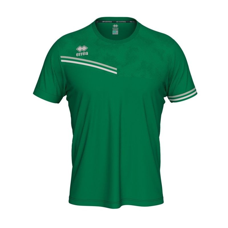 ERREA EVAN JERSEY GREEN GREY WHITE
