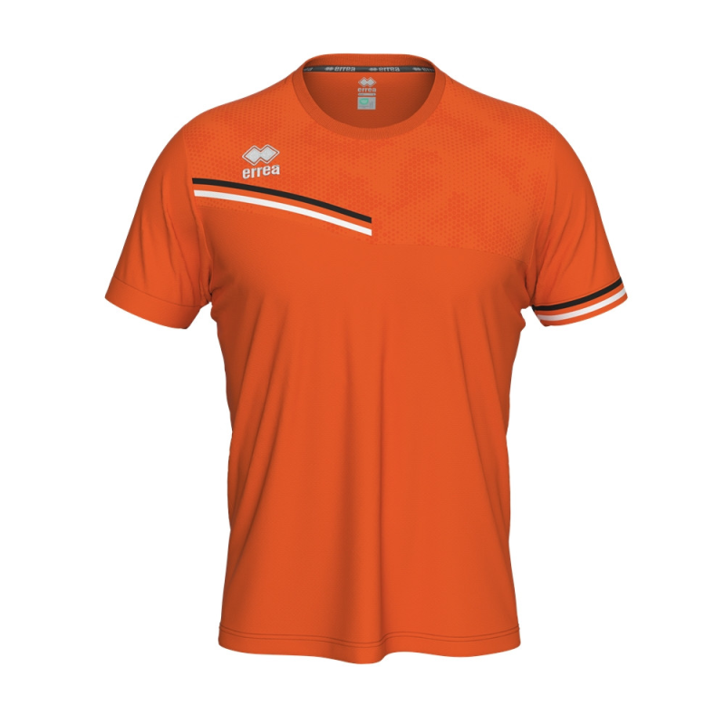 ERREA EVAN JERSEY ORANGE BLACK WHITE