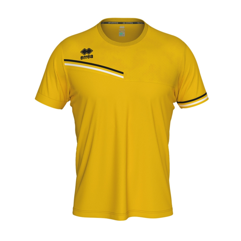 ERREA EVAN JERSEY YELLOW BLACK WHITE