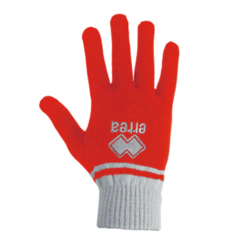 ERREA JULE GLOVES RED GREY