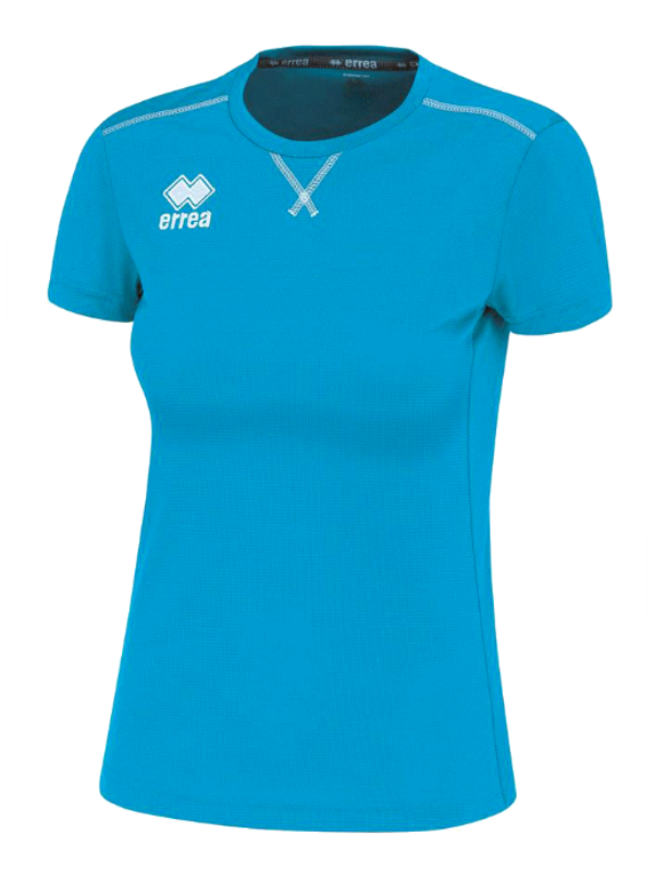 ERREA MARION WOMENS T-SHIRT CYAN