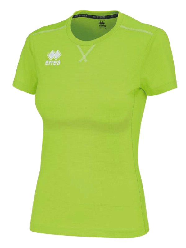 ERREA MARION WOMENS T-SHIRT GREEN FLUO