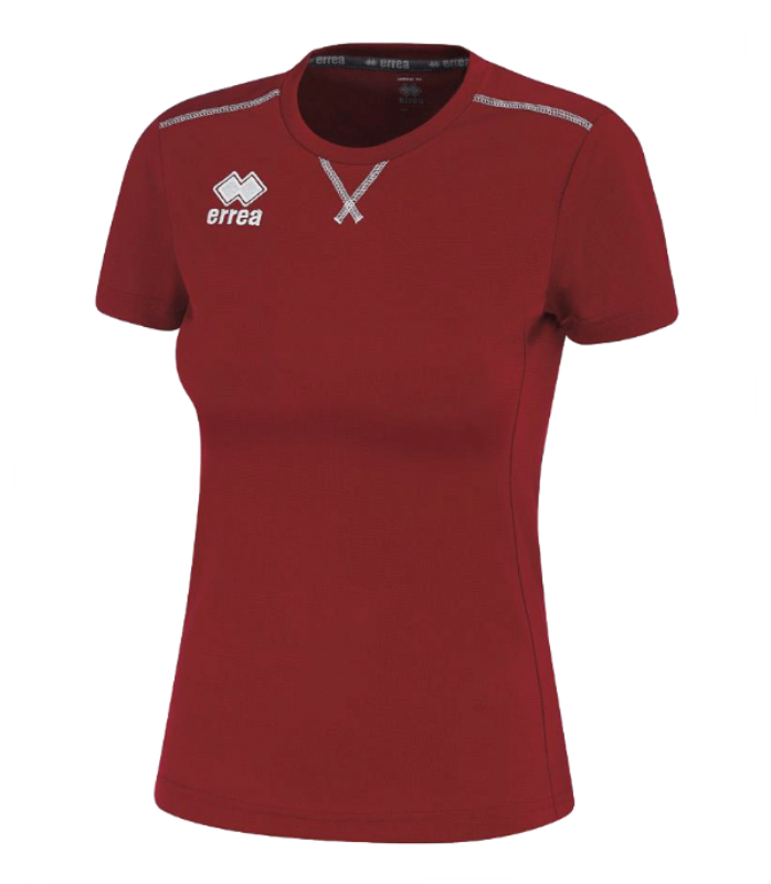 ERREA MARION WOMENS T-SHIRT MAROON
