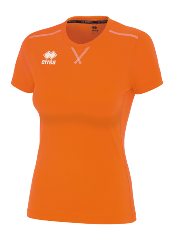 ERREA MARION WOMENS T-SHIRT ORANGE FLUO