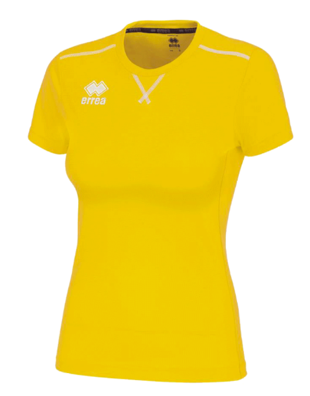 ERREA MARION WOMENS T-SHIRT YELLOW