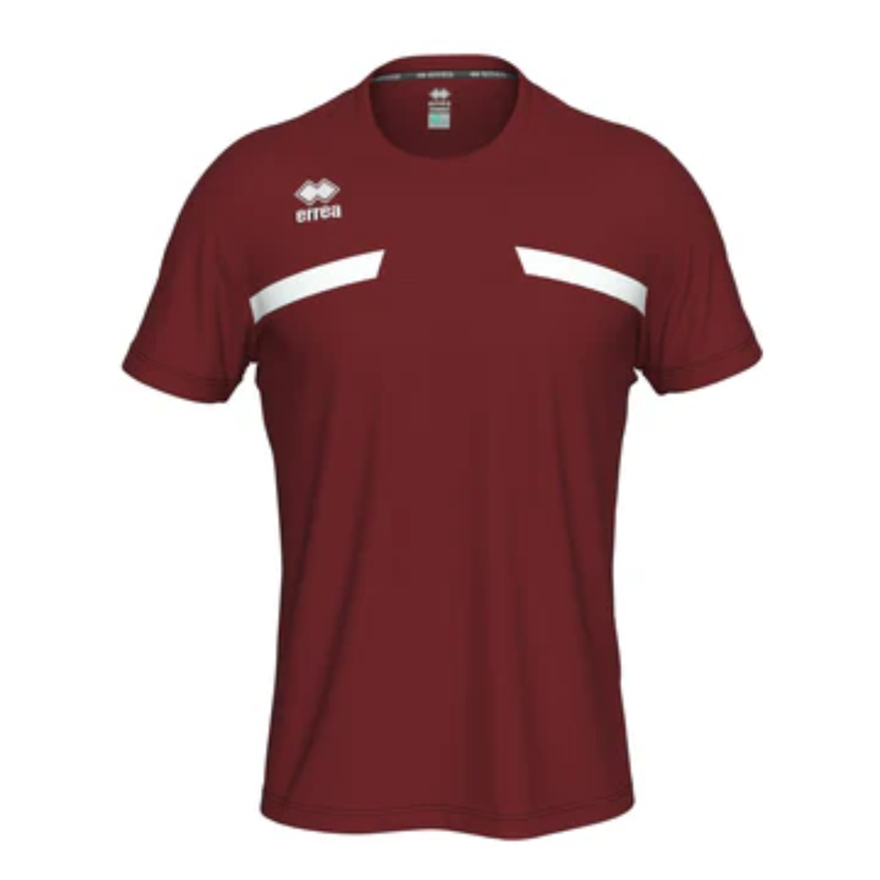 ERREA MARK JERSEY MAROON WHITE