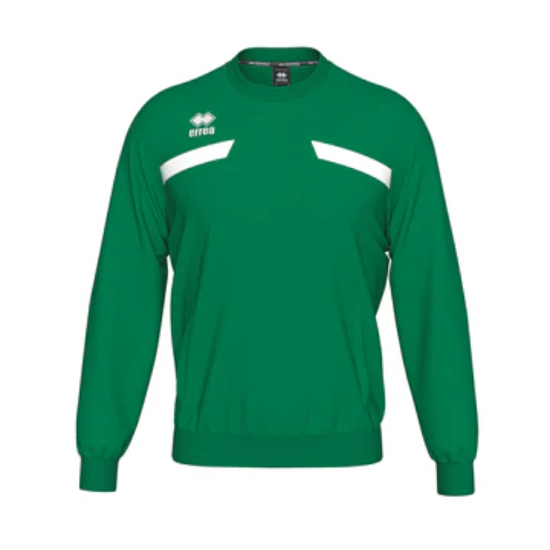 ERREA MATT JUMPER GREEN WHITE