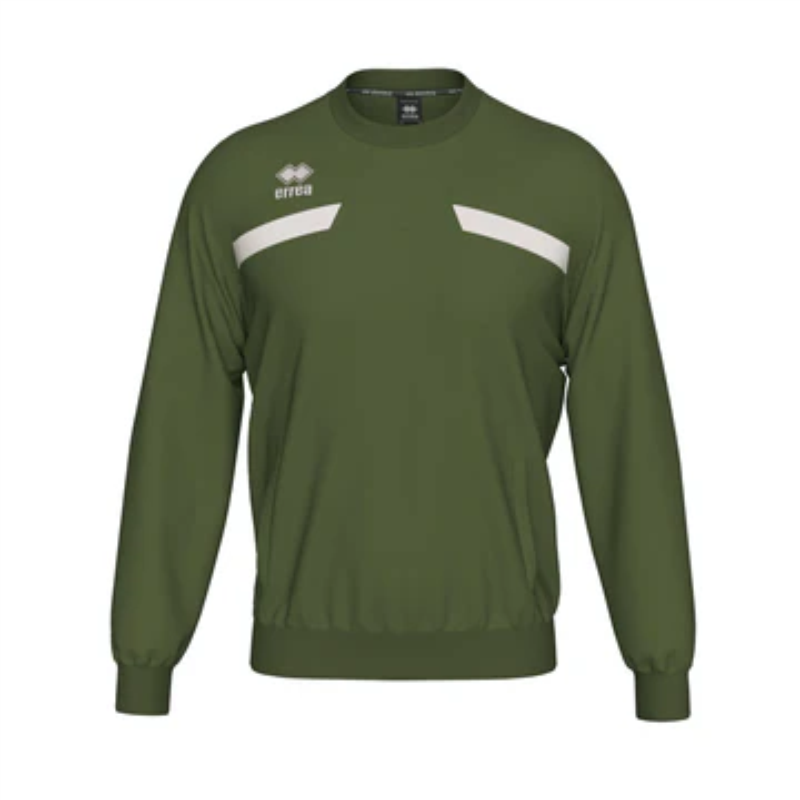 ERREA MATT JUMPER MILITARY GREEN WHITE