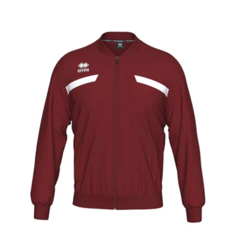ERREA MICK JACKET MAROON WHITE