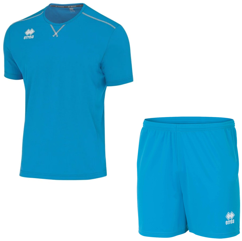 Errea Everton Set with New Skin Short Cyan