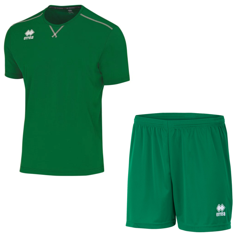 Errea Everton Set with New Skin Short Green