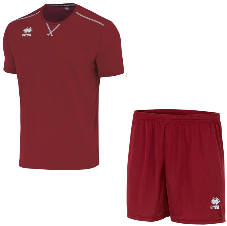 Errea Everton Set with New Skin Short Maroon