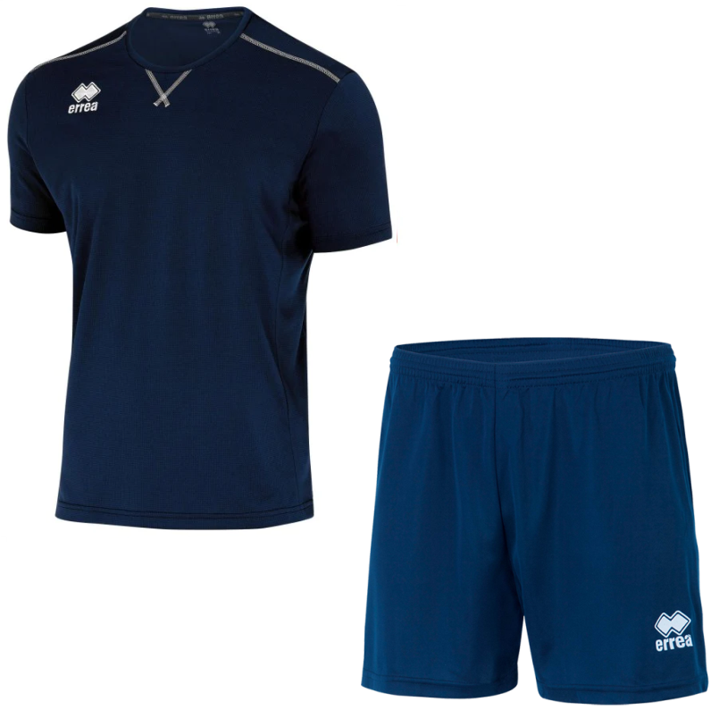 Errea Everton Set with New Skin Short Navy