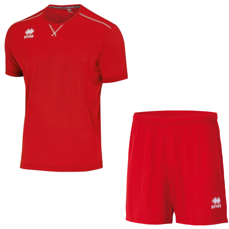 Errea Everton Set with New Skin Short Red