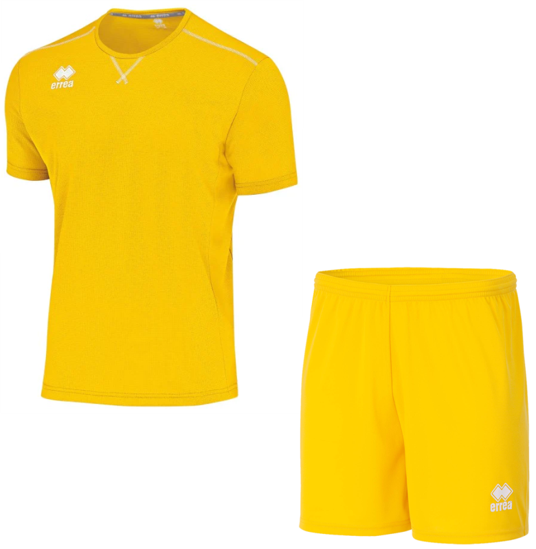 Errea Everton Set with New Skin Short Yellow