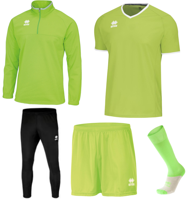 Errea Classic Training Bundle Lime