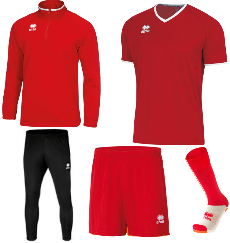 Errea Classic Training Bundle Red