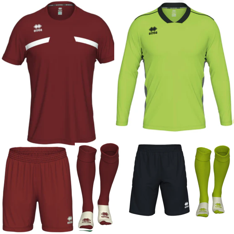 ERREA MARK KIT BUNDLE MAROON