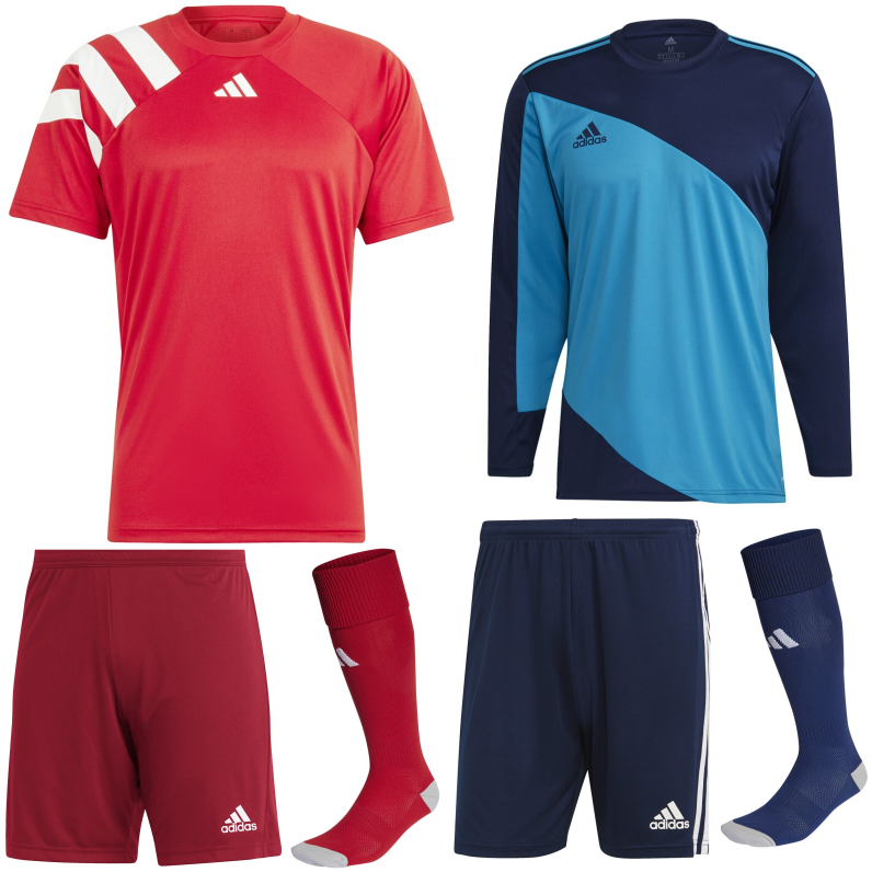 ADIDAS FORTORE 23 KIT BUNDLE RED WHITE