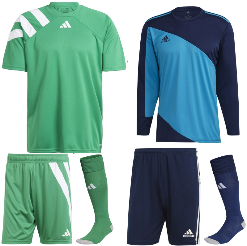 ADIDAS FORTORE 23 PREMIUM KIT BUNDLE GREEN WHITE