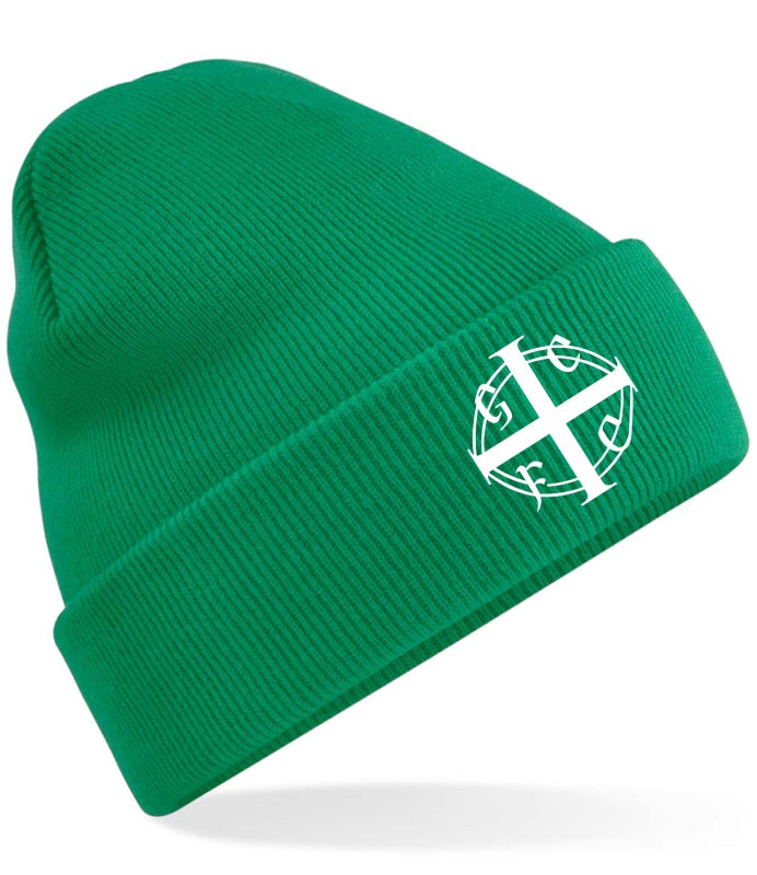 GREGORY CELTIC CUFFED BEANIE HAT GREEN