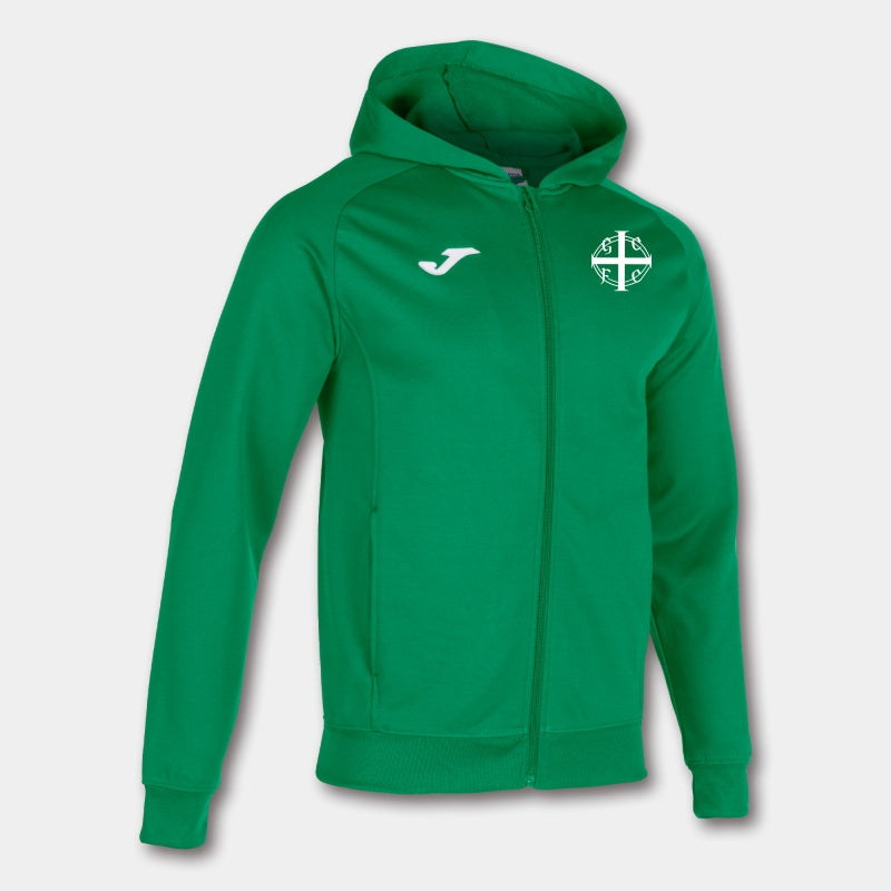 GREGORY CELTIC JOMA MENFIS HOODED JACKET GREEN/WHITE