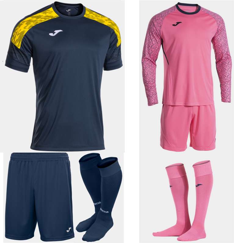 JOMA CHAMPIONSHIP VIII KIT BUNDLE DARK NAVY YELLOW