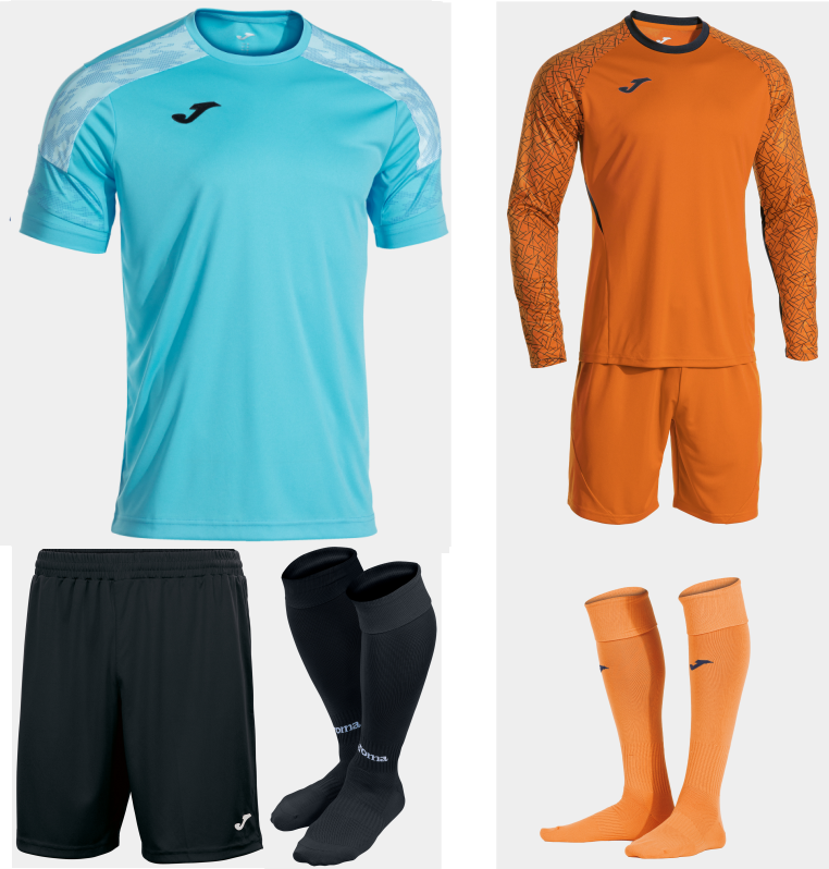 JOMA CHAMPIONSHIP VIII KIT BUNDLE TURQUOISE FLUOR SKY