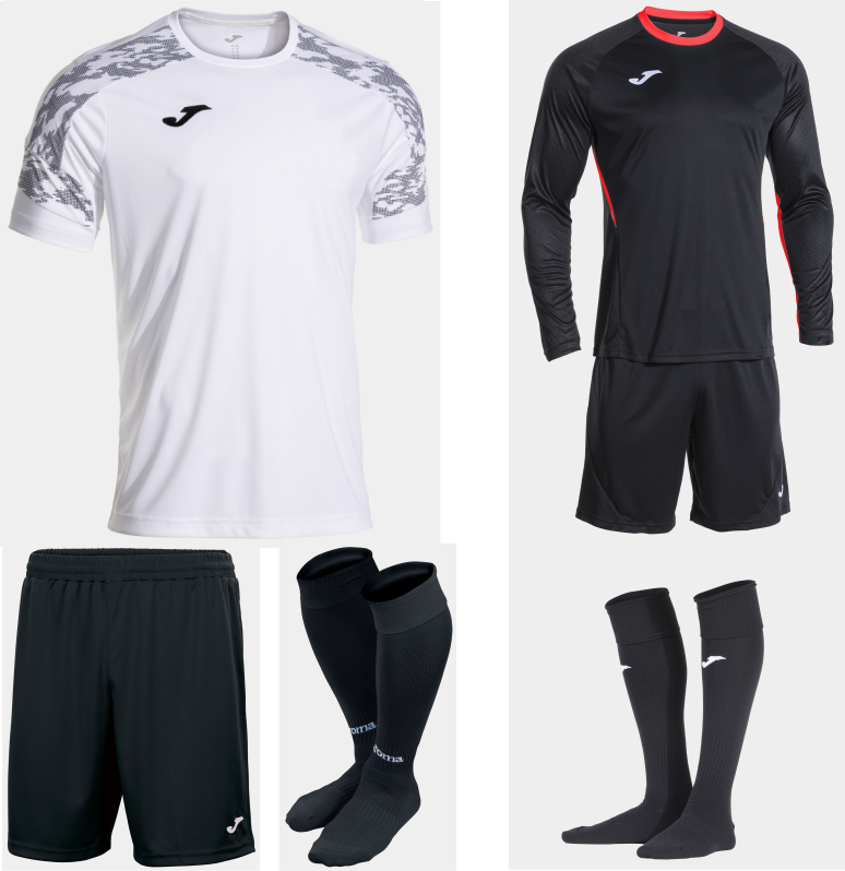 JOMA CHAMPIONSHIP VIII KIT BUNDLE WHITE