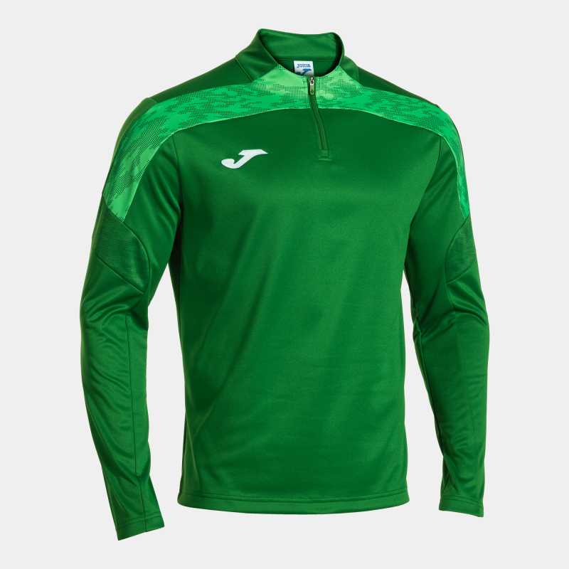 JOMA CHAMPIONSHIP VIII SWEATSHIRT HALF ZIP GREEN MEDIUM
