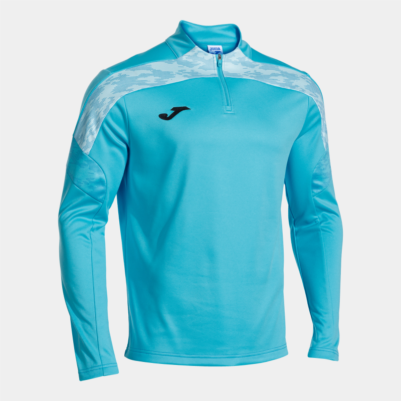 JOMA CHAMPIONSHIP VIII SWEATSHIRT HALF ZIP TURQUOISE FLUOR SKY
