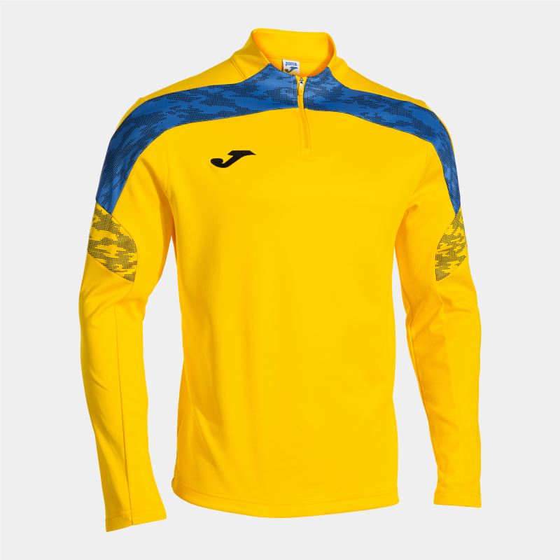 JOMA CHAMPIONSHIP VIII SWEATSHIRT HALF ZIP YELLOW ROYAL