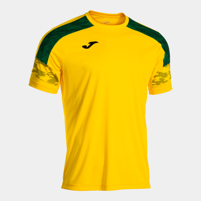 JOMA CHAMPIONSHIP VIII T-SHIRT YELLOW GREEN MEDIUM