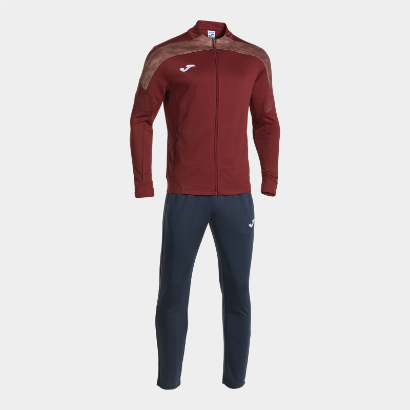 JOMA CHAMPIONSHIP VIII TRACKSUIT BURGUNDY DARK NAVY
