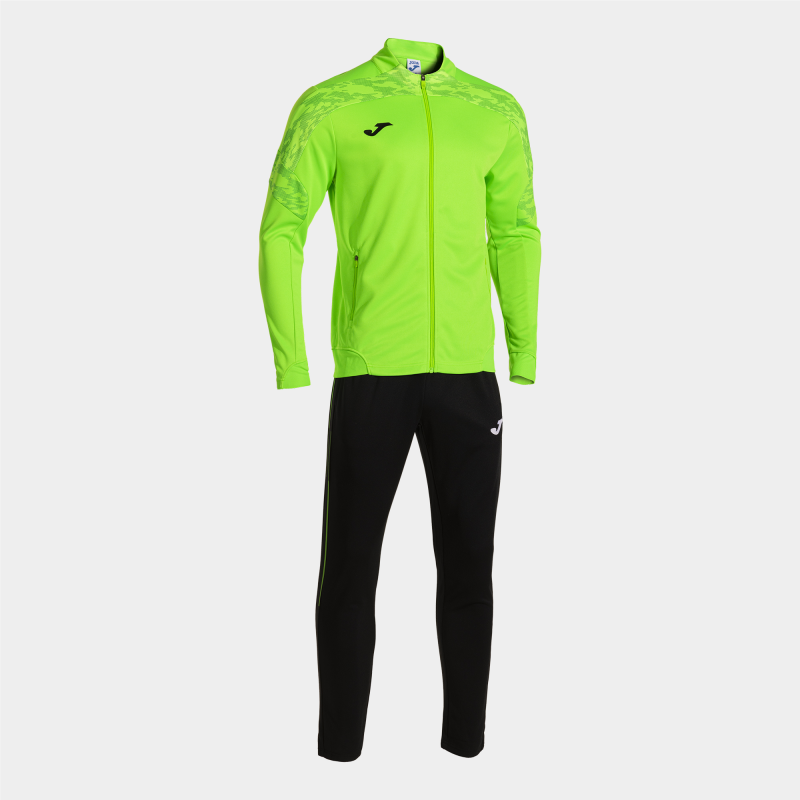 JOMA CHAMPIONSHIP VIII TRACKSUIT GREEN FLUOR BLACK