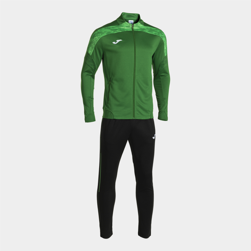 JOMA CHAMPIONSHIP VIII TRACKSUIT GREEN WHITE BLACK