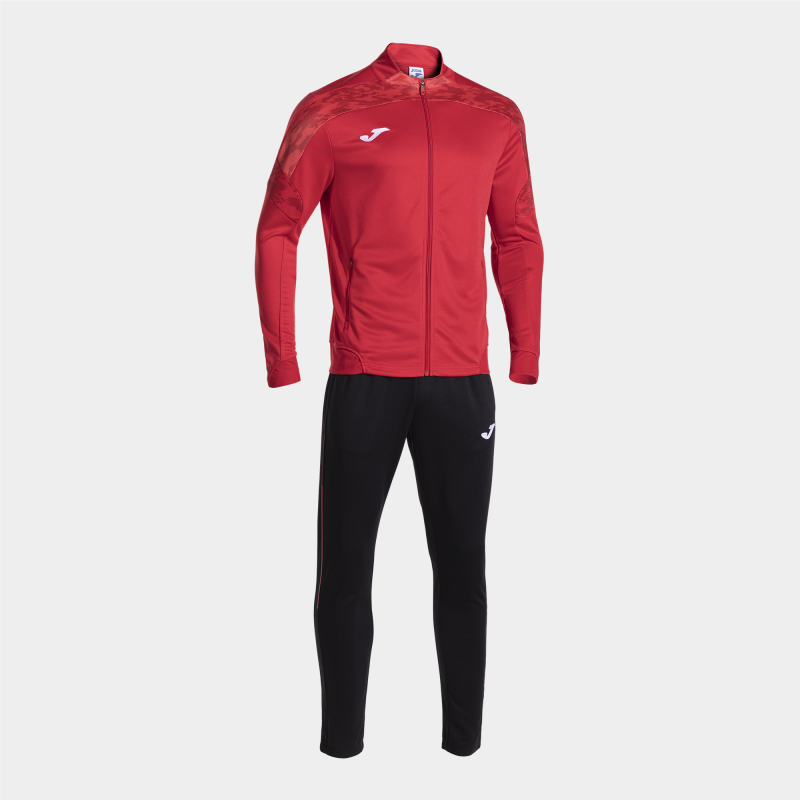 JOMA CHAMPIONSHIP VIII TRACKSUIT RED BLACK