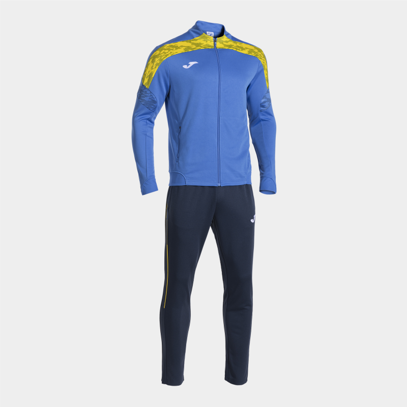 JOMA CHAMPIONSHIP VIII TRACKSUIT ROYAL DARK NAVY YELLOW