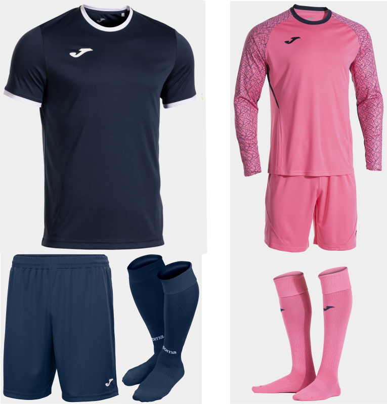 JOMA COMBI PREMIUM KIT BUNDLE DARK NAVY WHITE
