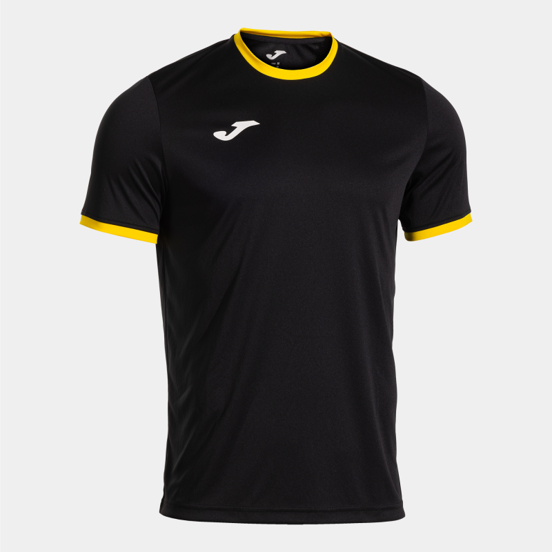JOMA COMBI PREMIUM T-SHIRT BLACK YELLOW