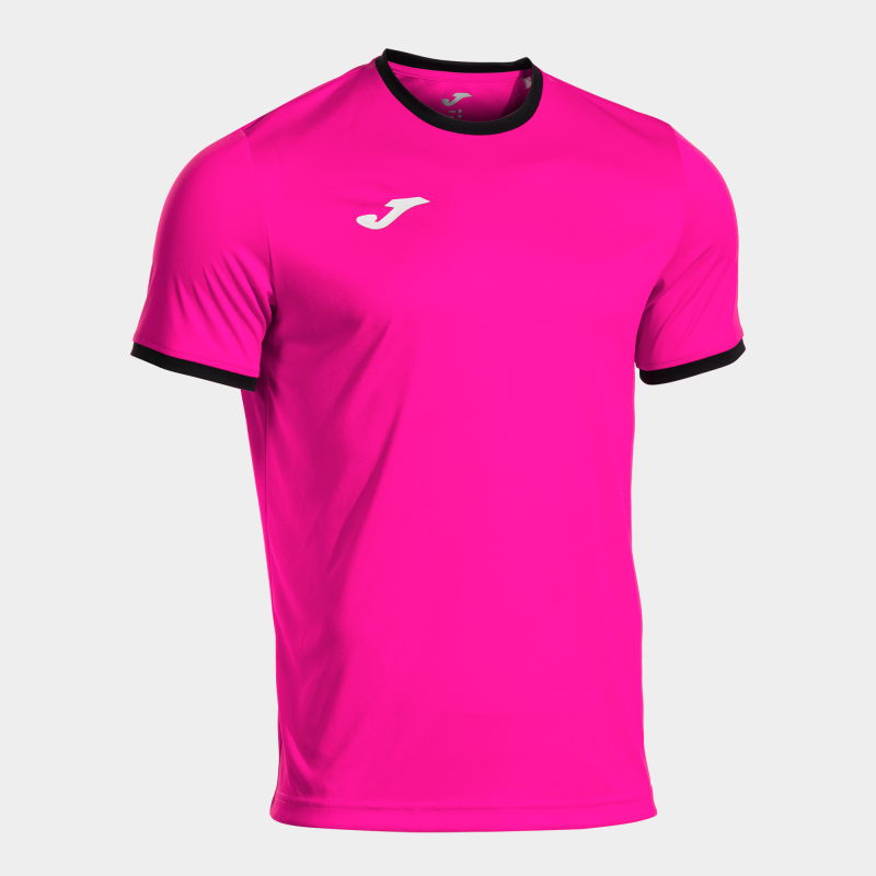 JOMA COMBI PREMIUM T-SHIRT PINK FLUOR BLACK