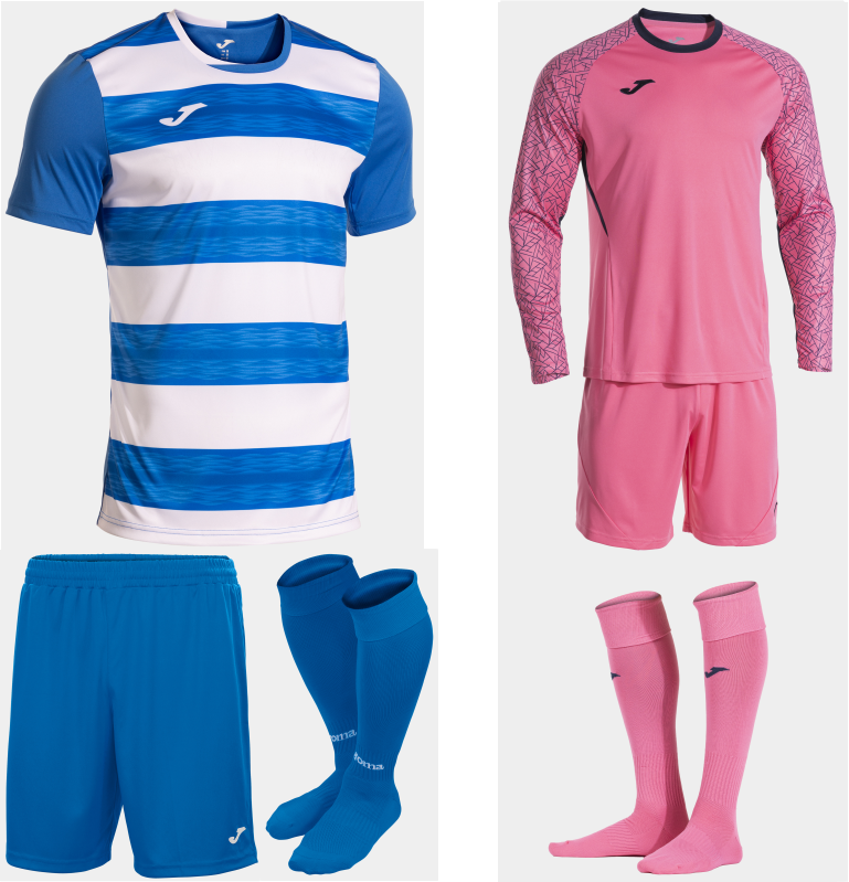 JOMA EUROPA VI KIT BUNDLE ROYAL WHITE