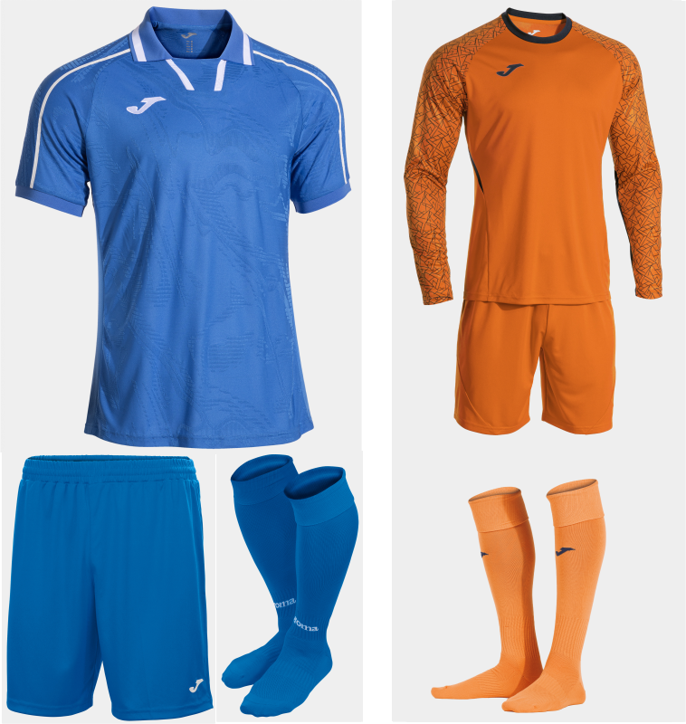 JOMA FIT ONE II KIT BUNDLE ROYAL WHITE