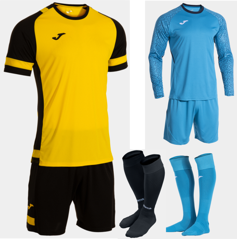 JOMA LIDER KIT BUNDLE YELLOW BLACK