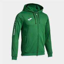 Load image into Gallery viewer, JOMA OLIMPIADA HOODIE JACKET GREEN MEDIUM
