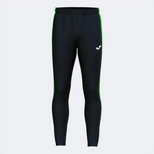 Load image into Gallery viewer, JOMA OLIMPIADA LONG PANTS BLACK FLUOR GREEN
