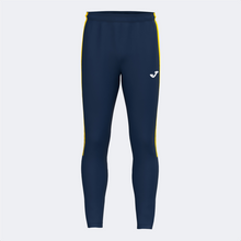 Load image into Gallery viewer, JOMA OLIMPIADA LONG PANTS DARK NAVY YELLOW
