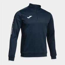Load image into Gallery viewer, JOMA OLIMPIADA SWEATSHIRT HALF ZIP DARK NAVY
