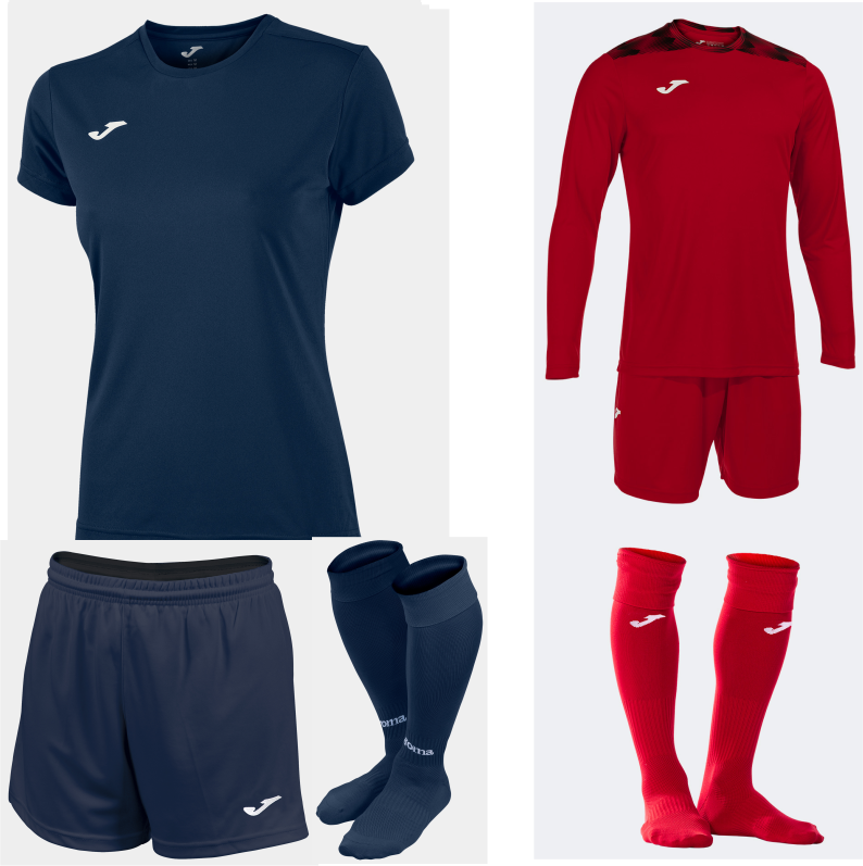 JOMA WOMENS COMBI KIT BUNDLE DARK NAVY